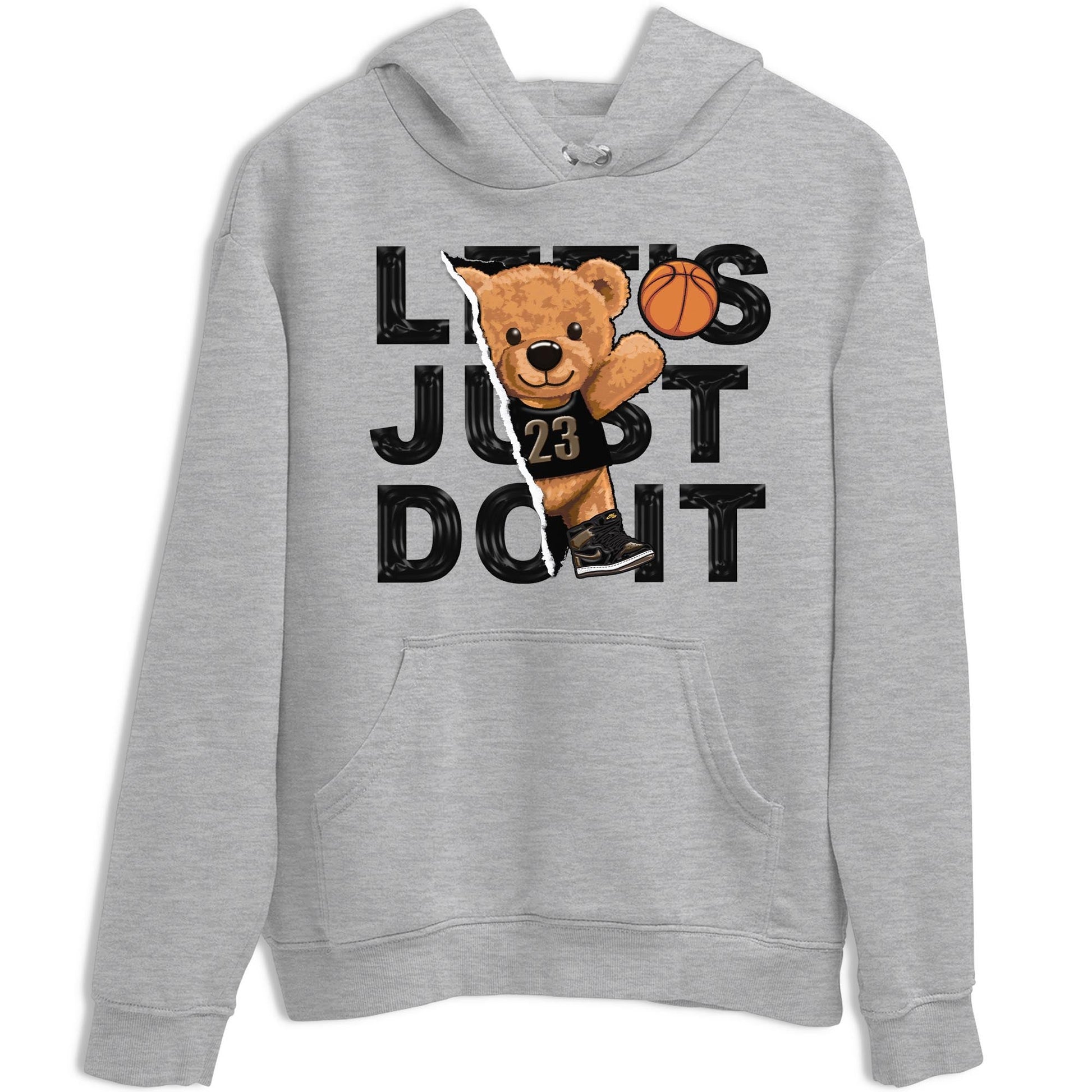 Air Jordan 1 Palomino shirt to match jordans Rip Out Bear sneaker tees Crew Neck Jordan 1 Retro High OG Palomino SNRT Sneaker Release Tees Unisex Casual Shirts Heather Grey 2 T-Shirt