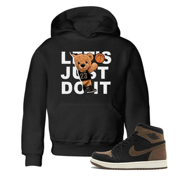 Air Jordan 1 Palomino shirt to match jordans Rip Out Bear sneaker tees Crew Neck Jordan 1 Retro High OG Palomino SNRT Sneaker Release Tees Baby Toddler Black 1 T-Shirt