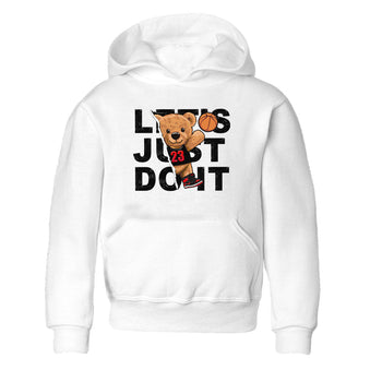 Air Jordan 1 Satin Bred shirt to match jordans Rip Out Bear sneaker tees AJ1 Retro Satin Bred SNRT Sneaker Tees Sneaker Matching Clothing Brand Baby Toddler White 2 T-Shirt