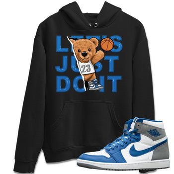 Jordan 1 True Blue Sneaker Match Tees Rip Out Bear Sneaker Tees Jordan 1 True Blue Sneaker Release Tees Unisex Shirts