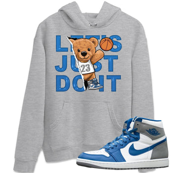 Jordan 1 True Blue Sneaker Match Tees Rip Out Bear Sneaker Tees Jordan 1 True Blue Sneaker Release Tees Unisex Shirts