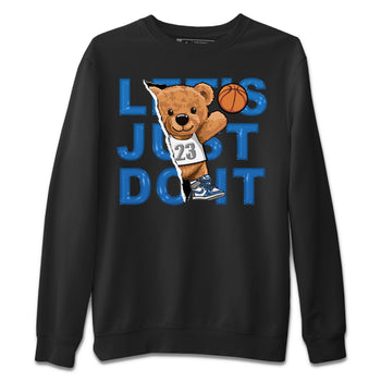 Jordan 1 True Blue Sneaker Match Tees Rip Out Bear Sneaker Tees Jordan 1 True Blue Sneaker Release Tees Unisex Shirts