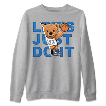 Jordan 1 True Blue Sneaker Match Tees Rip Out Bear Sneaker Tees Jordan 1 True Blue Sneaker Release Tees Unisex Shirts
