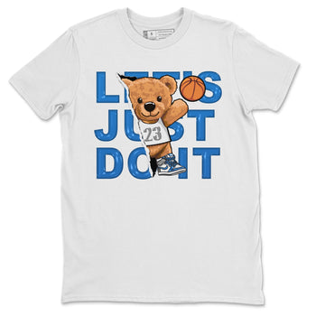 Jordan 1 True Blue Sneaker Match Tees Rip Out Bear Sneaker Tees Jordan 1 True Blue Sneaker Release Tees Unisex Shirts