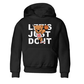 1s Low University Red shirt to match jordans Rip Out Bear sneaker tees Air Jordan 1 University Red SNRT Sneaker Tees Sneaker Matching Clothing Brand Baby Toddler Black 2 T-Shirt