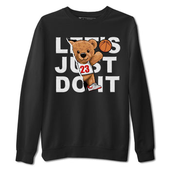 1s Low University Red shirt to match jordans Rip Out Bear sneaker tees Air Jordan 1 University Red SNRT Sneaker Tees Sneaker Matching Clothing Brand Unisex Sneaker Tee Black 2 T-Shirt