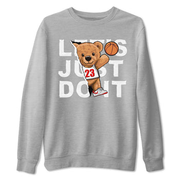 1s Low University Red shirt to match jordans Rip Out Bear sneaker tees Air Jordan 1 University Red SNRT Sneaker Tees Sneaker Matching Clothing Brand Unisex Sneaker Tee Heather Grey 2 T-Shirt