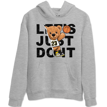 1s Yellow Ochre shirt to match jordans Rip Out Bear sneaker tees Air Jordan 1 High OG Yellow Ochre SNRT Sneaker Release Tees unisex cotton Heather Grey 2 crew neck shirt