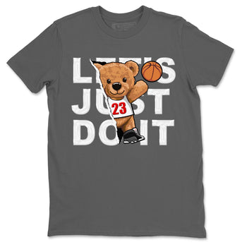 Air Jordan 13 Black Flint Sneaker Match Tees Rip Out Bear Sneaker Tees AJ 13s Black Flint Sneaker Release Tees Unisex Shirts Cool Grey 2