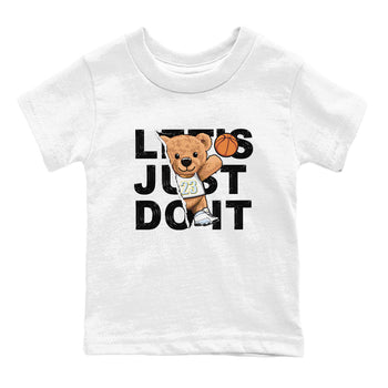 13s Blue Grey shirt to match jordans Rip Out Bear sneaker tees Air Jordan 13 Blue Grey SNRT sneaker release tees baby toddler White 2 cotton Shirt