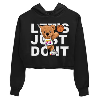 Air Jordan 3 J Balvin shirt to match jordans Rip Out Bear sneaker tees Crew Neck Air Jordan 3 X J Balvin SNRT Sneaker Release Tees Black 2 Crop T-Shirt