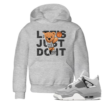 AJ4 Frozen Moments shirt to match jordans Rip Out Bear sneaker tees Crew Neck AJ4 Frozen Moments SNRT Sneaker Release Tees Baby Toddler Heather Grey 1 T-Shirt