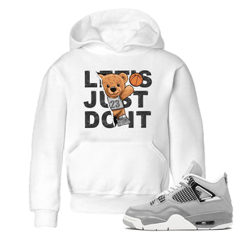 AJ4 Frozen Moments shirt to match jordans Rip Out Bear sneaker tees Crew Neck AJ4 Frozen Moments SNRT Sneaker Release Tees Baby Toddler White 1 T-Shirt