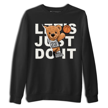 AJ4 Frozen Moments shirt to match jordans Rip Out Bear sneaker tees Crew Neck AJ4 Frozen Moments SNRT Sneaker Release Tees Unisex Casual Shirts Black 2 T-Shirt