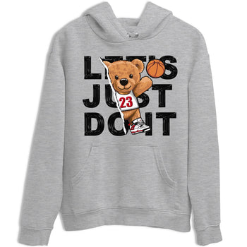 4s Red Cement shirt to match jordans Rip Out Bear sneaker tees Air Jordan 4 Red Cement SNRT Sneaker Release Tees Crew Neck Casual Unisex Heather Grey 2 T-Shirt