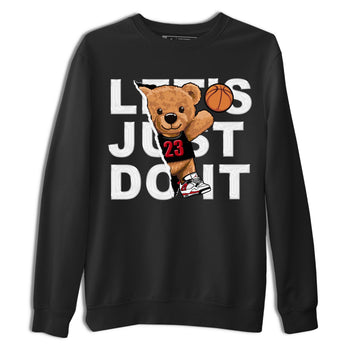 4s Red Cement shirt to match jordans Rip Out Bear sneaker tees Air Jordan 4 Red Cement SNRT Sneaker Release Tees Crew Neck Casual Unisex Black 2 T-Shirt