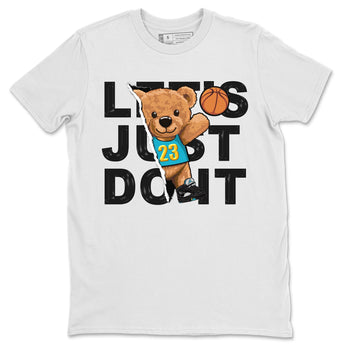 Jordan 5 Aqua Sneaker Match Tees Rip Out Bear Sneaker Tees Jordan 5 Aqua Sneaker Release Tees Unisex Shirts