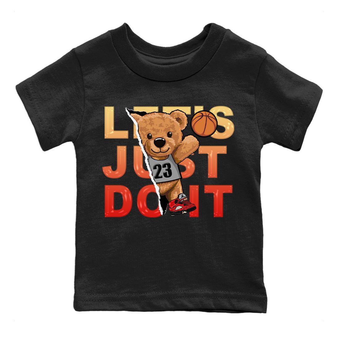 Jordan 5 Mars For Her Sneaker Match Tees Rip Out Bear Sneaker Tees Jordan 5 Mars For Her Sneaker Release Tees Kids Shirts
