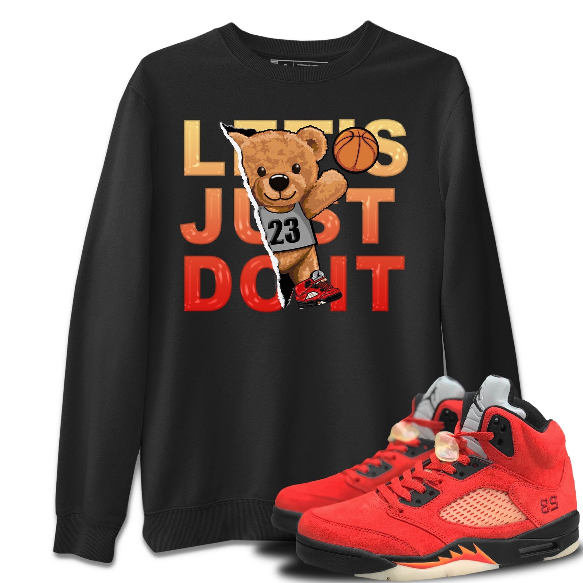 Jordan 5 Mars For Her Sneaker Match Tees Rip Out Bear Sneaker Tees Jordan 5 Mars For Her Sneaker Release Tees Unisex Shirts
