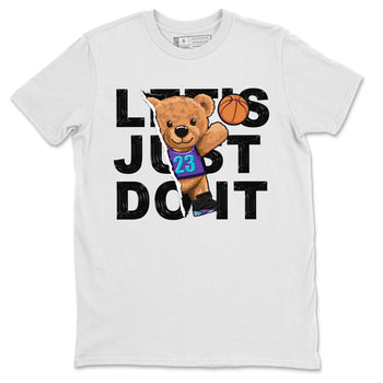 AJ6 Aqua shirt to match jordans Rip Out Bear sneaker release tees Air Jordan 6 Aqua SNRT Sneaker Tees Unisex Streetwear Clothing White 2 T-Shirt