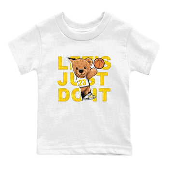 Rip Out Bear sneaker match tees to Yellow Ochre 6s street fashion brand for shirts to match Jordans SNRT Sneaker Tees Air Jordan 6 Yellow Ochre unisex t-shirt White 2 youth shirt