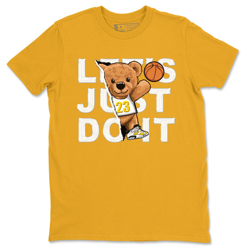 Rip Out Bear sneaker match tees to Yellow Ochre 6s street fashion brand for shirts to match Jordans SNRT Sneaker Tees Air Jordan 6 Yellow Ochre unisex t-shirt Gold 2 unisex shirt