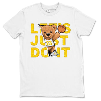 Rip Out Bear sneaker match tees to Yellow Ochre 6s street fashion brand for shirts to match Jordans SNRT Sneaker Tees Air Jordan 6 Yellow Ochre unisex t-shirt White 2 unisex shirt
