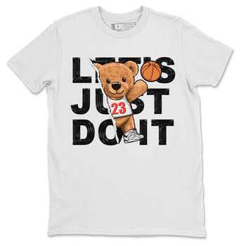 Air Jordan 7 White Infrared shirt to match jordans Rip Out Bear sneaker tees White Infrared 7s SNRT Sneaker Release Tees Unisex White 2 T-Shirt