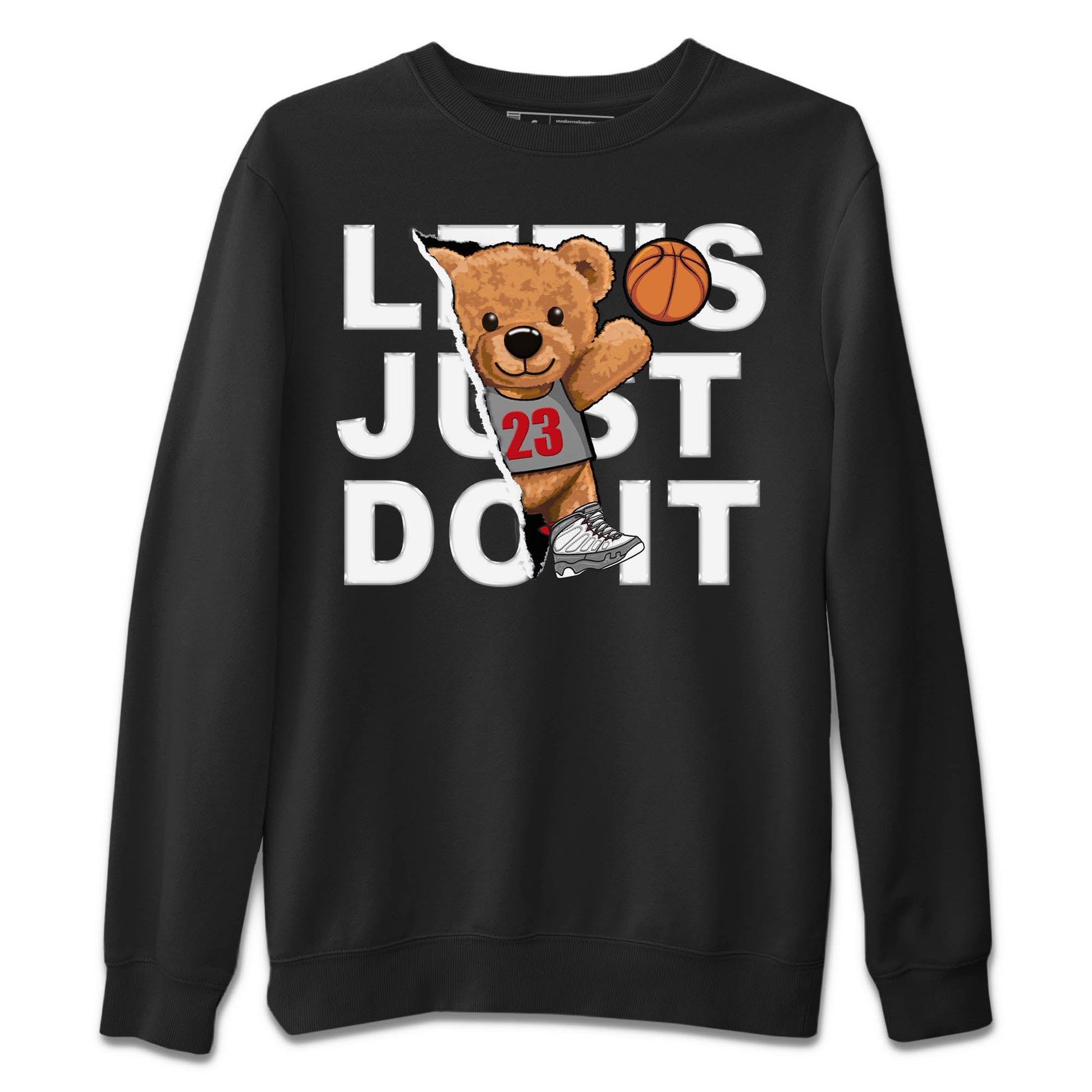 Jordan 9 Fire Red Sneaker Match Tees Rip Out Bear Sneaker Tees Jordan 9 Fire Red Sneaker Release Tees Unisex Shirts