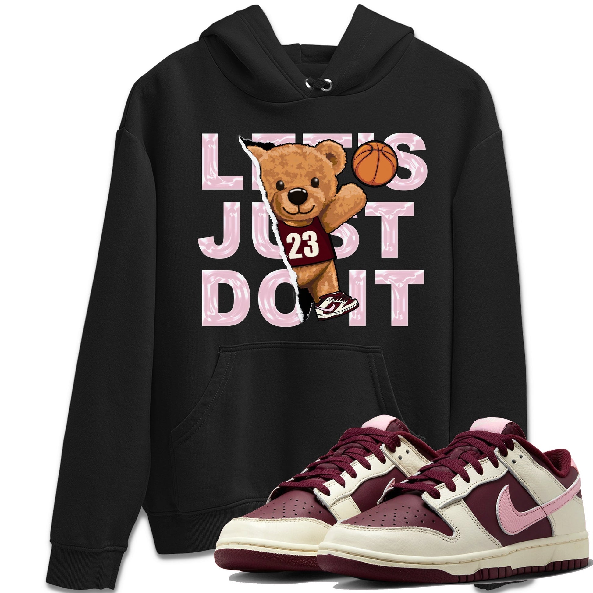 Dunk Valentines Day Sneaker Match Tees Rip Out Bear Sneaker Tees Nike Dunk Valentine's Day Sneaker SNRT Sneaker Tees Unisex Shirts