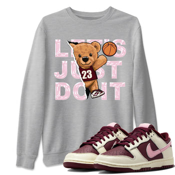 Dunk Valentines Day Sneaker Match Tees Rip Out Bear Sneaker Tees Nike Dunk Valentine's Day Sneaker SNRT Sneaker Tees Unisex Shirts