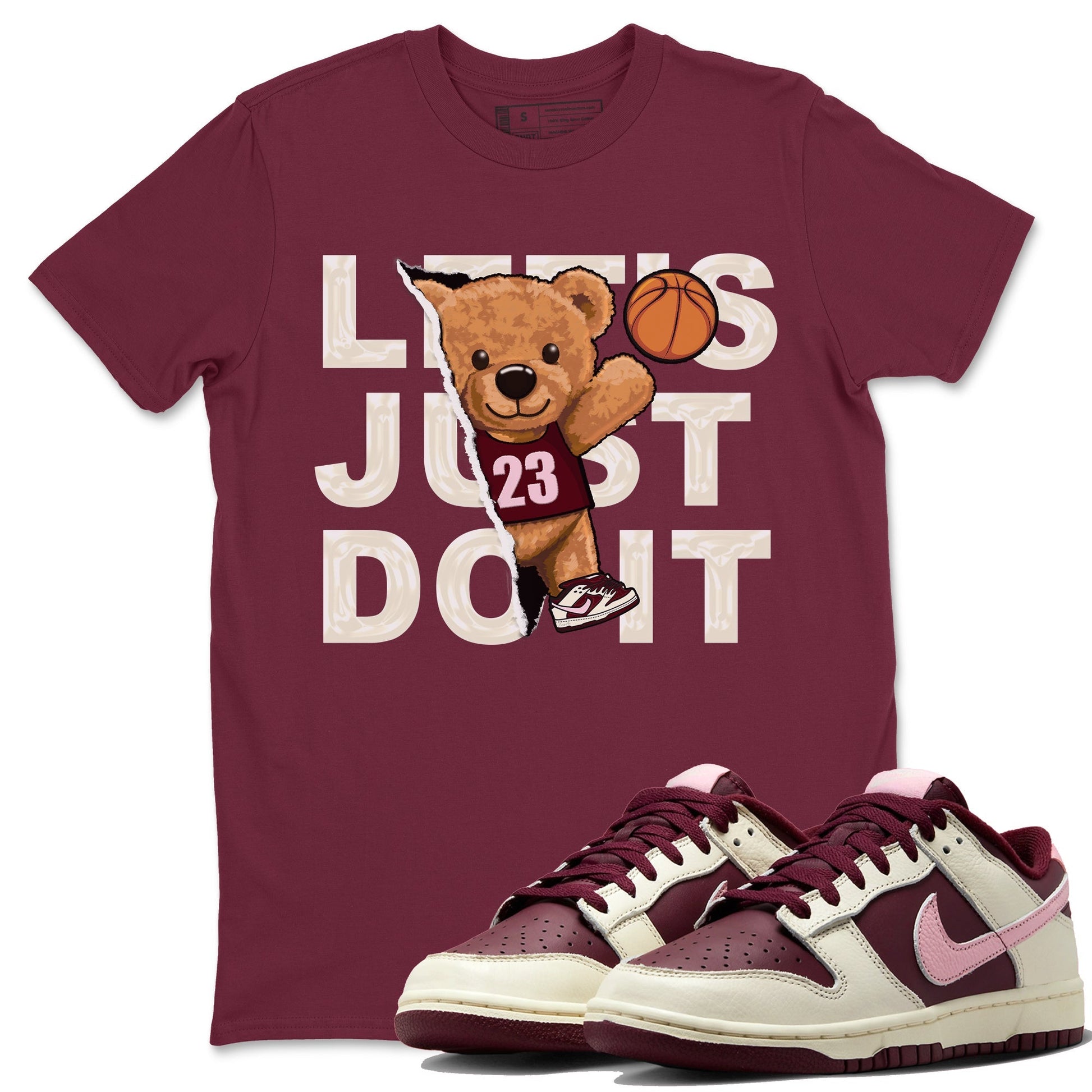 Dunk Valentines Day Sneaker Match Tees Rip Out Bear Sneaker Tees Nike Dunk Valentine's Day Sneaker SNRT Sneaker Tees Unisex Shirts