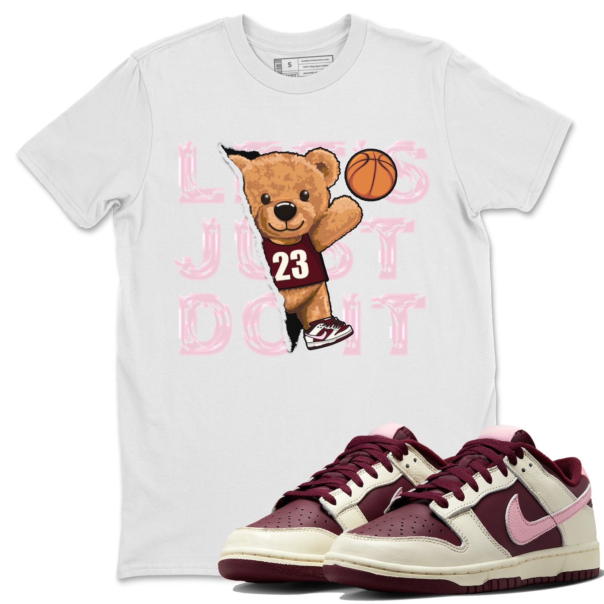 Dunk Valentines Day Sneaker Match Tees Rip Out Bear Sneaker Tees Nike Dunk Valentine's Day Sneaker SNRT Sneaker Tees Unisex Shirts