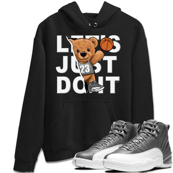 Jordan 12 Stealth Sneaker Match Tees Rip Out Bear Sneaker Tees Jordan 12 Stealth Sneaker Release Tees Unisex Shirts