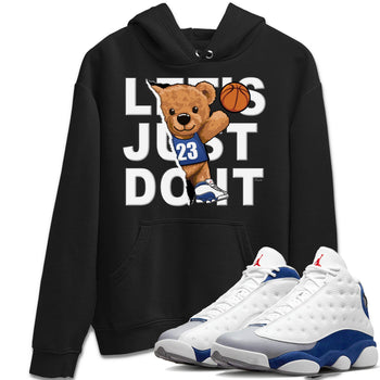 Jordan 13 French Blue Sneaker Match Tees Rip Out Bear Sneaker Tees Jordan 13 French Blue Sneaker Release Tees Unisex Shirts