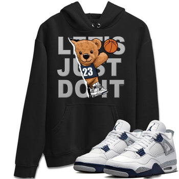 Jordan 4 Midnight Navy Sneaker Match Tees Rip Out Bear Sneaker Tees Jordan 4 Midnight Navy Sneaker Release Tees Unisex Shirts