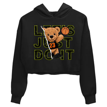Nike Dunk Mid Premium shirt to match jordans Rip Out Bear sneaker tees Nike Dunk Mid Halloween SNRT Sneaker Tees Sneaker Matching Clothing Brand Black 2 Crop T-Shirt
