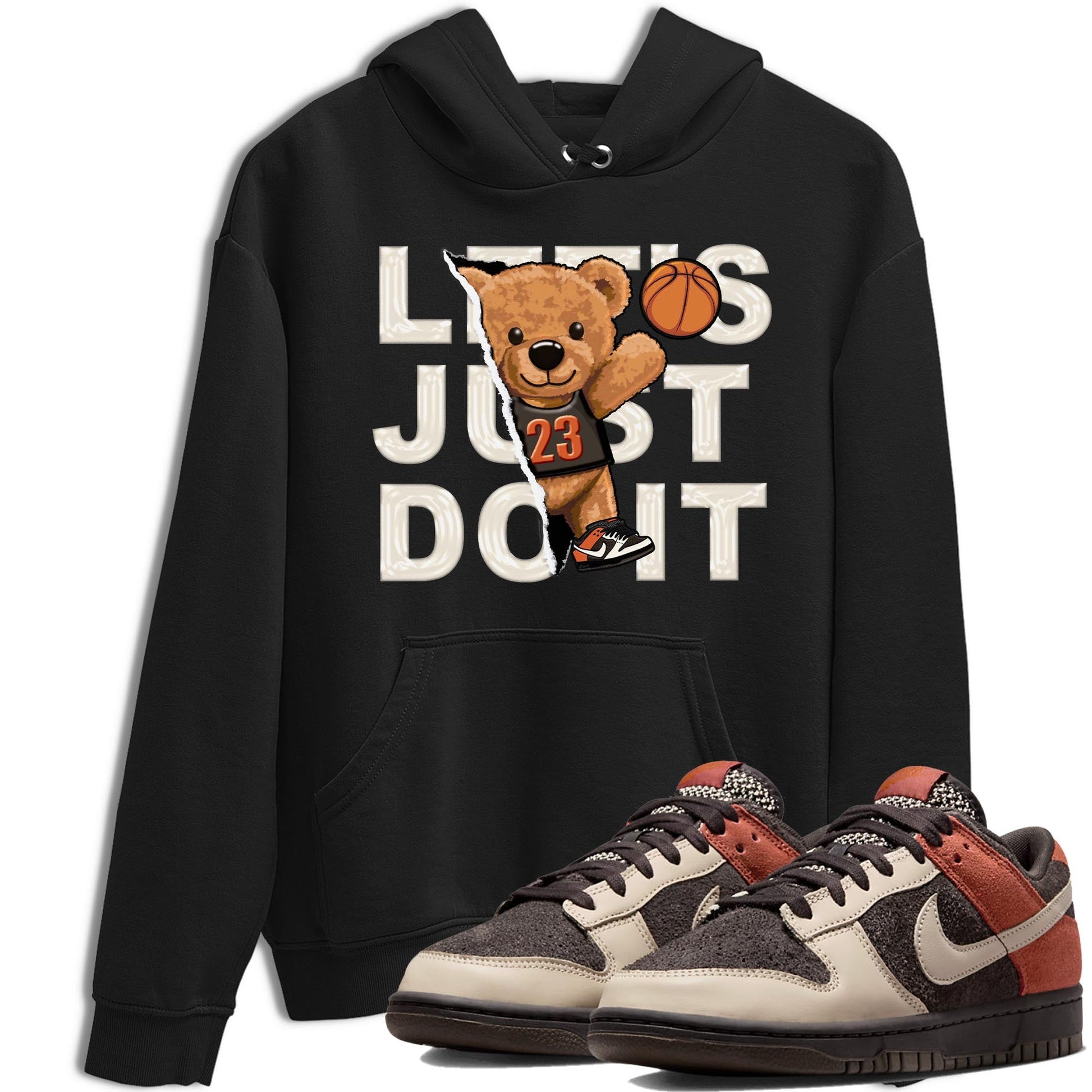 Nike Low Dunk Red Panda shirt to match jordans Rip Out Bear sneaker tees Nike Dunk Red Panda SNRT Sneaker Tees Unisex Streetwear Clothing Black 1 T-Shirt