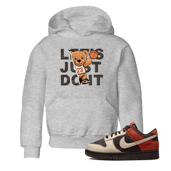 Nike Low Dunk Red Panda shirt to match jordans Rip Out Bear sneaker tees Nike Dunk Red Panda SNRT Sneaker Tees Baby Toddler Heather Grey 1 T-Shirt