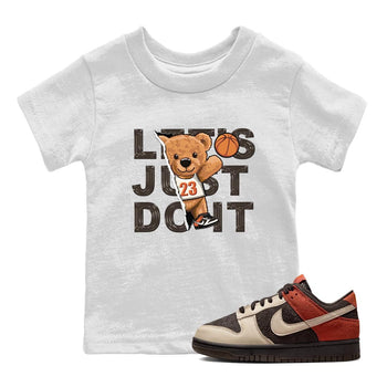 Nike Low Dunk Red Panda shirt to match jordans Rip Out Bear sneaker tees Nike Dunk Red Panda SNRT Sneaker Tees Baby Toddler White 1 T-Shirt