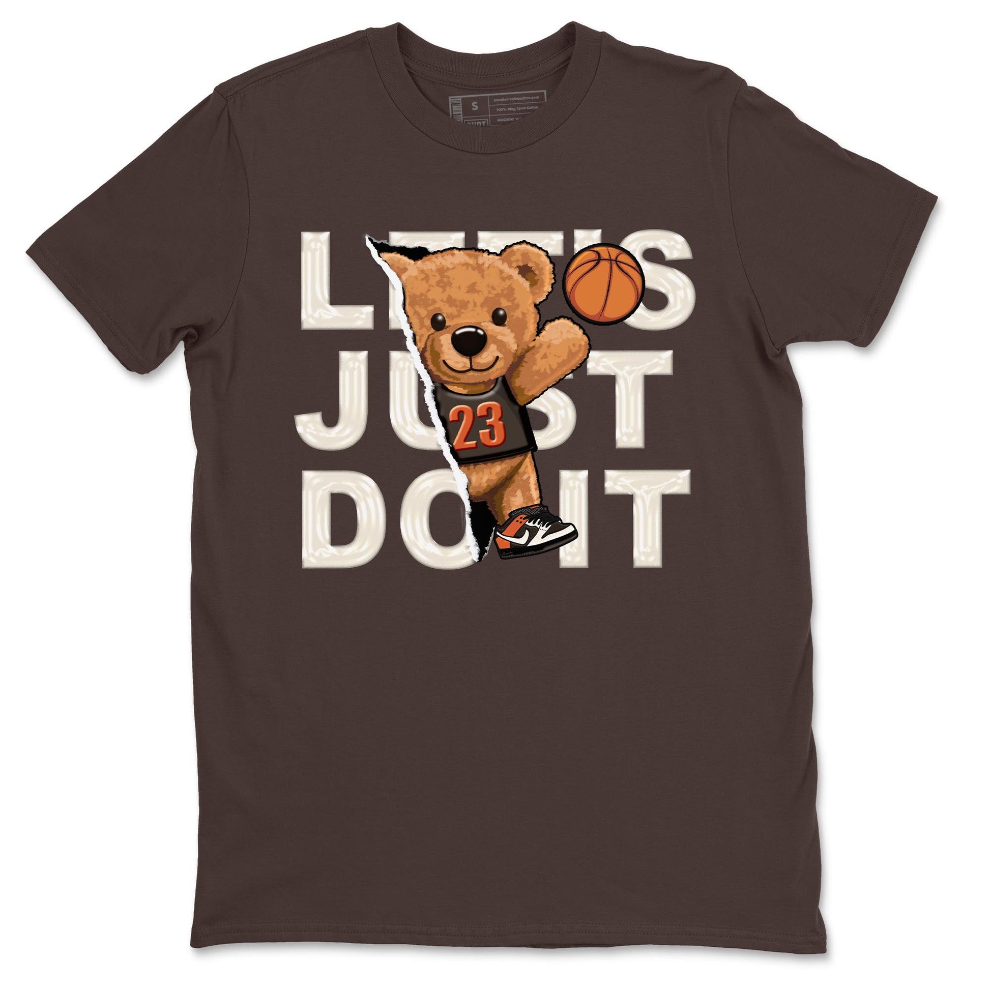 Nike Low Dunk Red Panda shirt to match jordans Rip Out Bear sneaker tees Nike Dunk Red Panda SNRT Sneaker Tees Unisex Streetwear Clothing Dark Chocolate 2 T-Shirt
