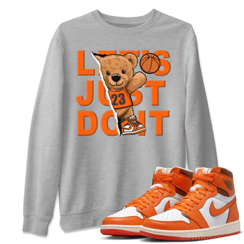 Jordan 1 Starfish Sneaker Match Tees Rip Out Bear Sneaker Tees Jordan 1 Starfish Sneaker Release Tees Unisex Shirts