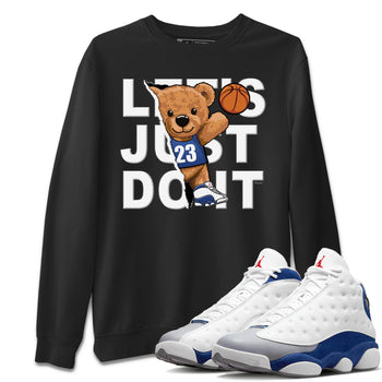 Jordan 13 French Blue Sneaker Match Tees Rip Out Bear Sneaker Tees Jordan 13 French Blue Sneaker Release Tees Unisex Shirts