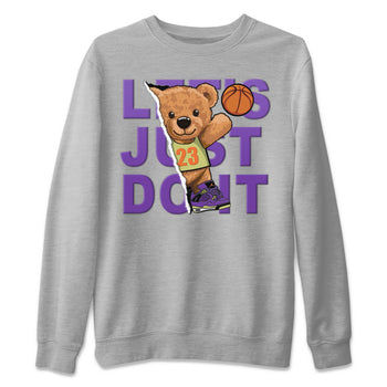 Jordan 4 Canyon Purple Sneaker Match Tees Rip Out Bear Sneaker Tees Jordan 4 Canyon Purple Sneaker Release Tees Unisex Shirts