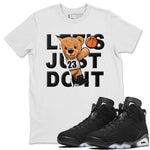 Jordan 6 Chrome Sneaker Match Tees Rip Out bear Sneaker Tees Jordan 6 Chrome Sneaker Release Tees Unisex Shirts