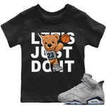Jordan 6 Georgetown Sneaker Match Tees Rip Out Bear Sneaker Tees Jordan 6 Georgetown Sneaker Release Tees Kids Shirts
