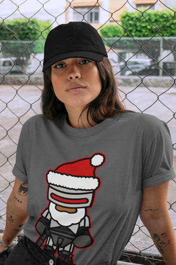 Jordan 4 Red Thunder Sneaker Match Tees Robosanta Sneaker Tees Jordan 4 Red Thunder Sneaker Release Tees Unisex Shirts