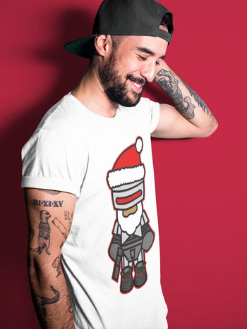 Jordan 4 Red Thunder Sneaker Match Tees Robosanta Sneaker Tees Jordan 4 Red Thunder Sneaker Release Tees Unisex Shirts