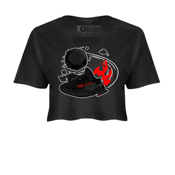 Adidas Yeezy Boost 350 Bred shirt to match sneakers Rocket Boost sneaker tees Yeezy 350 Bred SNRT Sneaker Release Tees Black 2 Crop T-Shirt