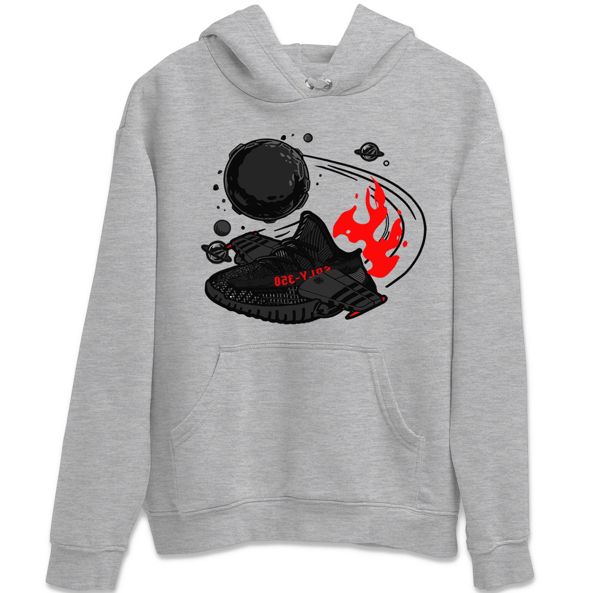 Adidas Yeezy Boost 350 Bred shirt to match sneakers Rocket Boost sneaker tees Yeezy 350 Bred SNRT Sneaker Release Tees Unisex Heather Grey 2 T-Shirt